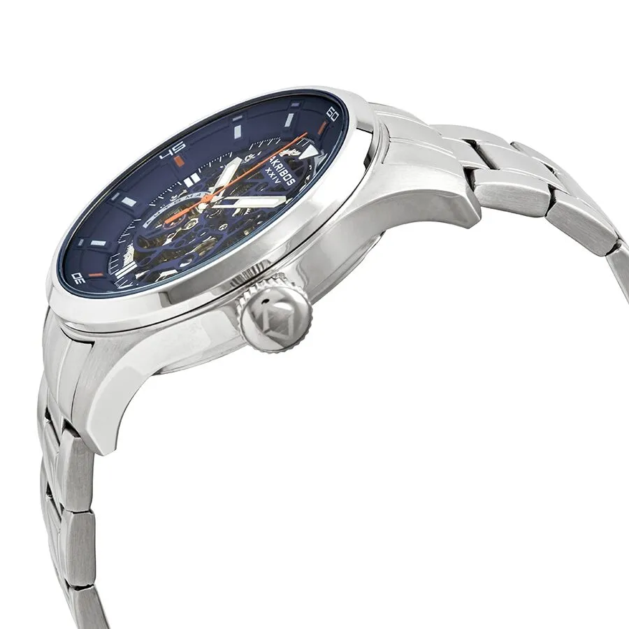 Akribos Xxiv Skeleton Dial Automatic Men's Watch AK970SSBU