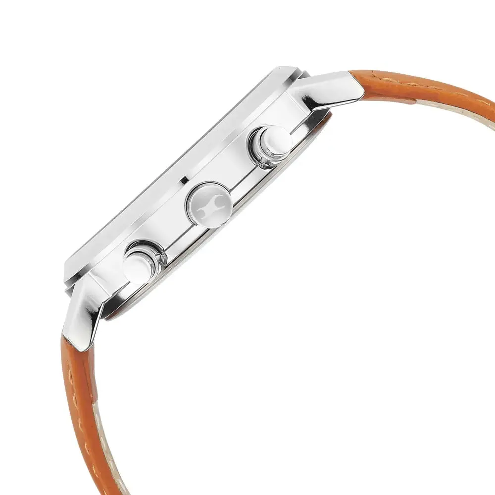Fastrack Analog Orange Dial Men's Watch