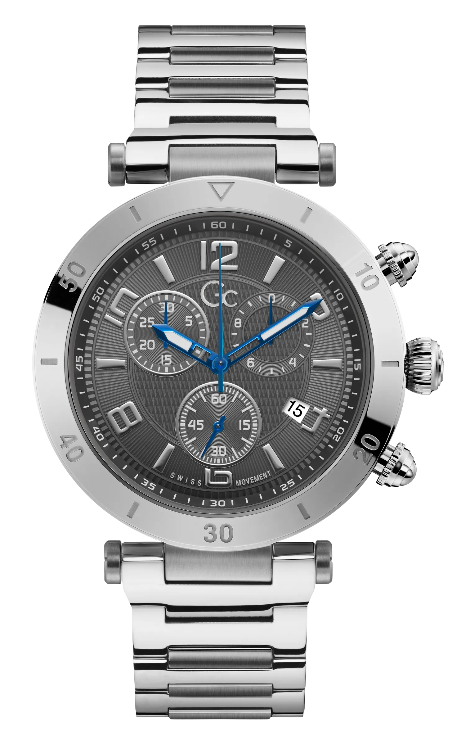 GC Gray Dial Quartz Chronograph Men Watch - Y68001G5MF