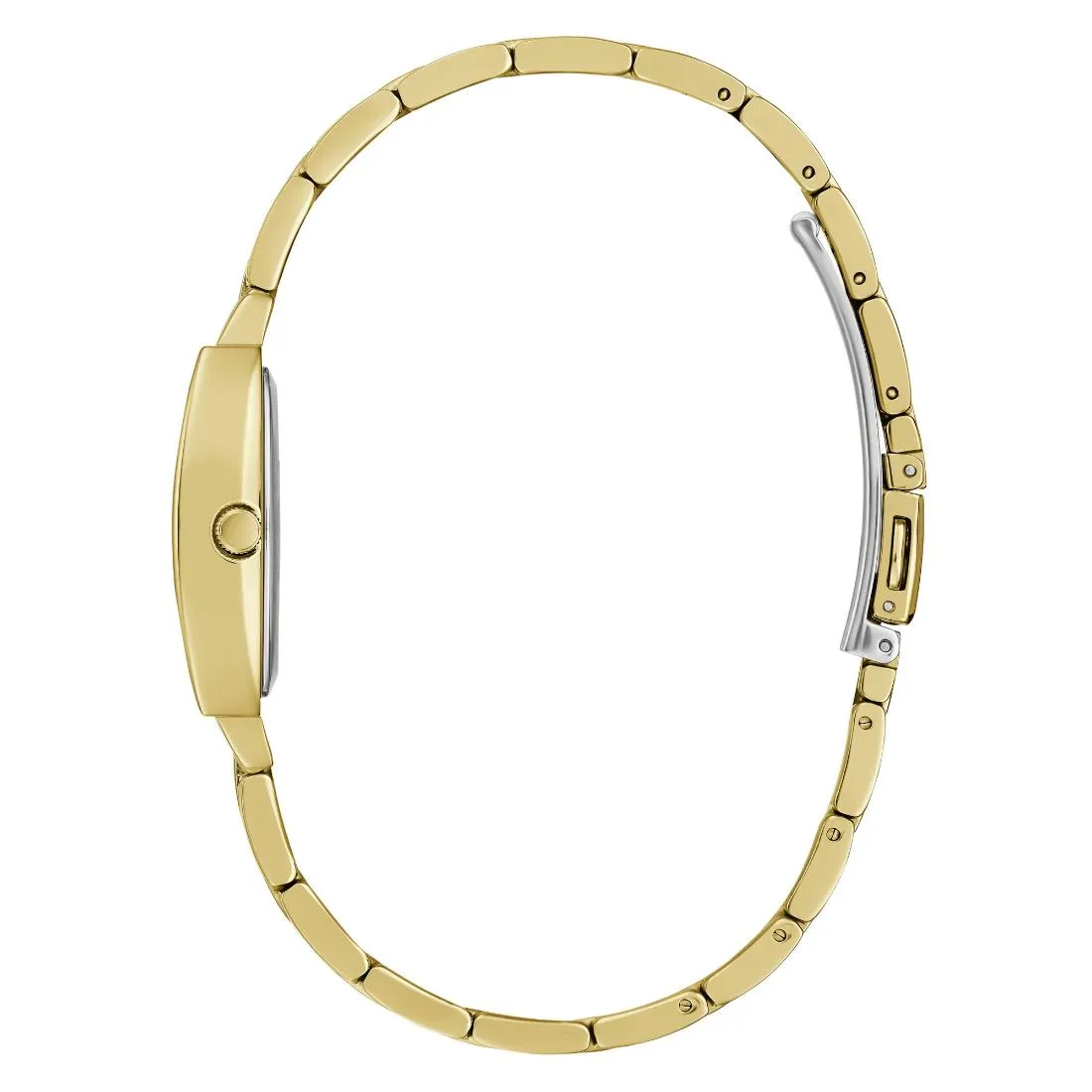 Guess Women 24 mm Gold Dial Analog Watch- GW0384L2