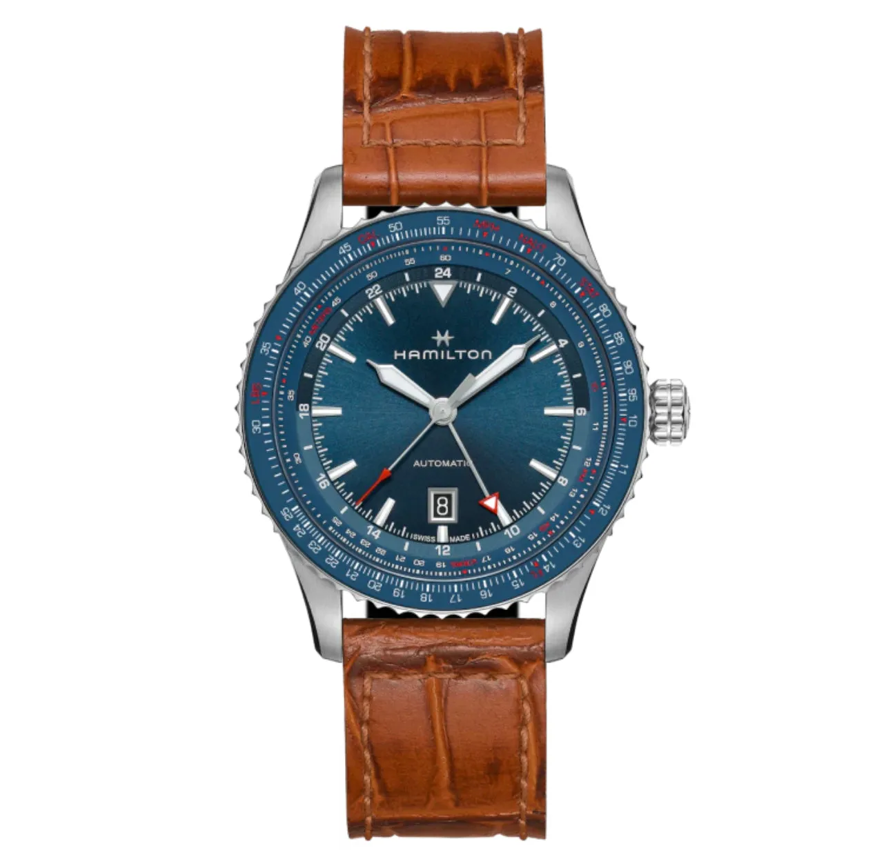 HAMILTON-KHAKI AVIATION CONVERTER AUTO GMT Automatic | 44mm | H76715540