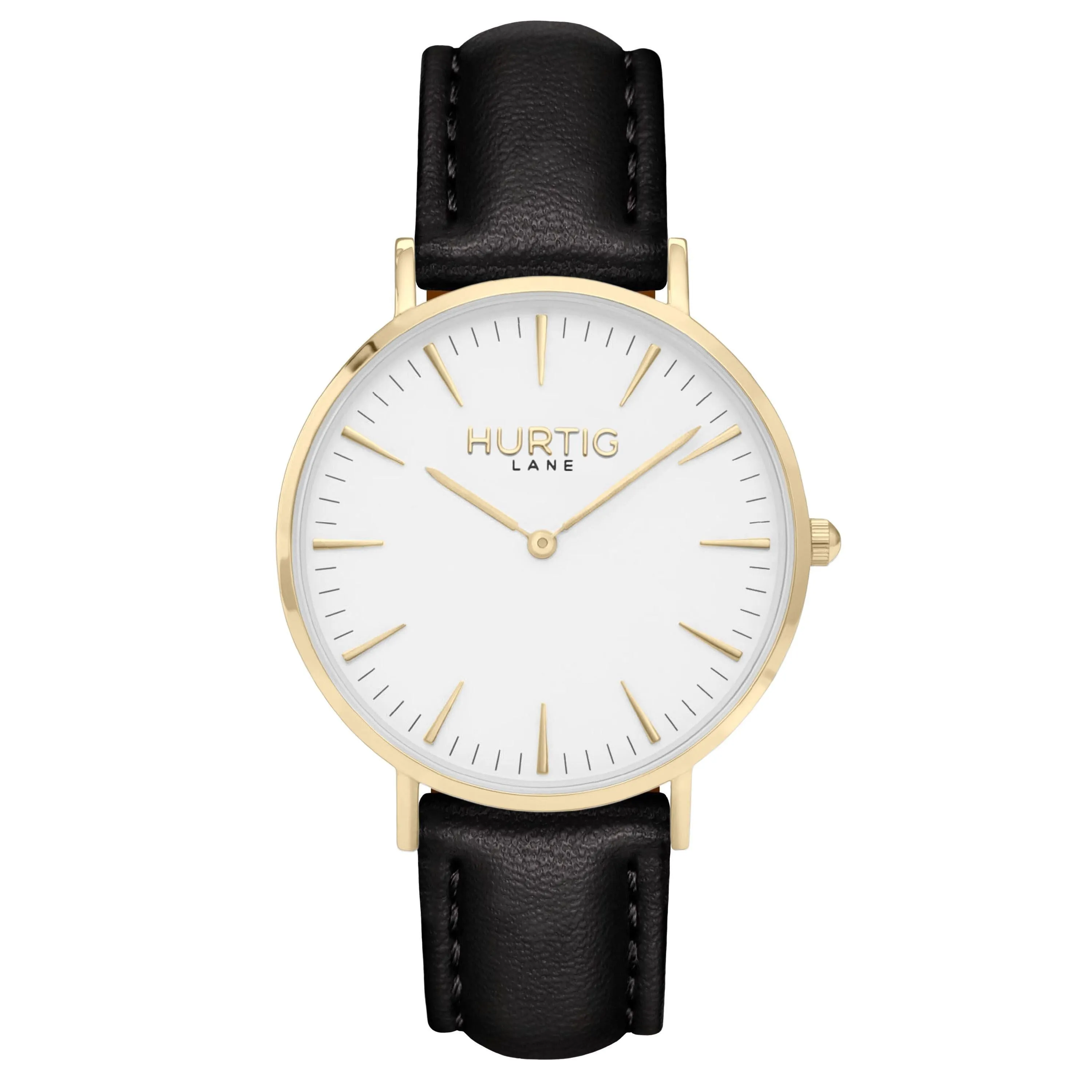 Mykonos Vegan Leather Watch Gold, White & Lilac