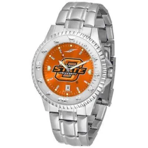 Oklahoma State Cowboys Competitor AnoChrome - Steel Band Watch