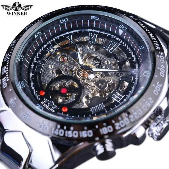 Sport Design Bezel Golden Watch