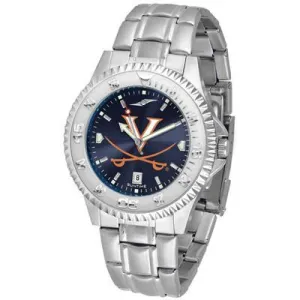 Virginia Cavaliers Competitor AnoChrome - Steel Band Watch